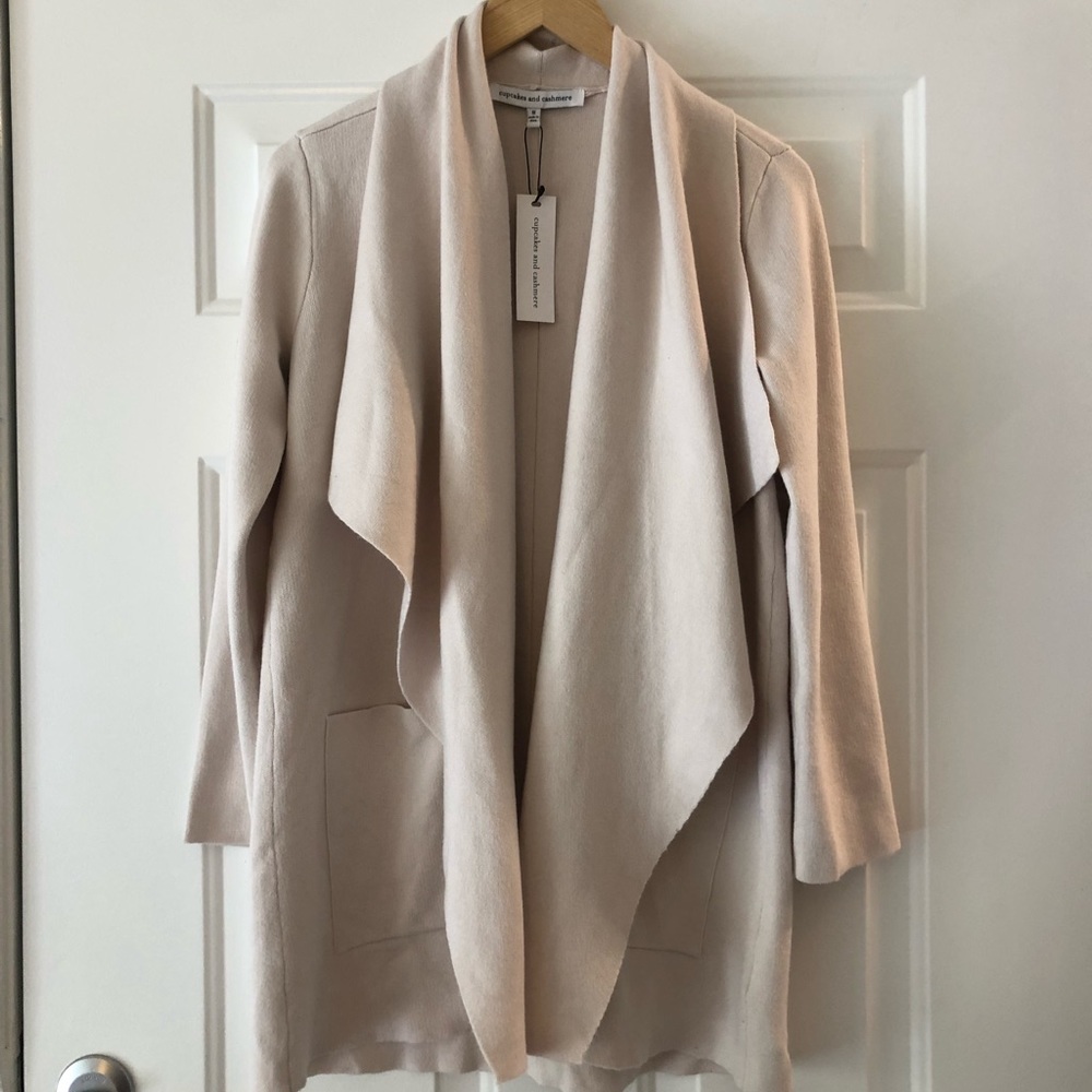 Cupcakes & Cashmere cardigan in size small.